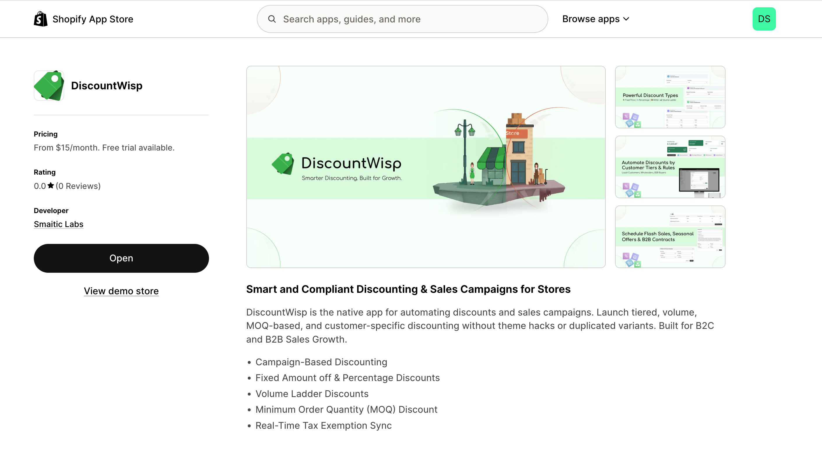 DiscountWisp